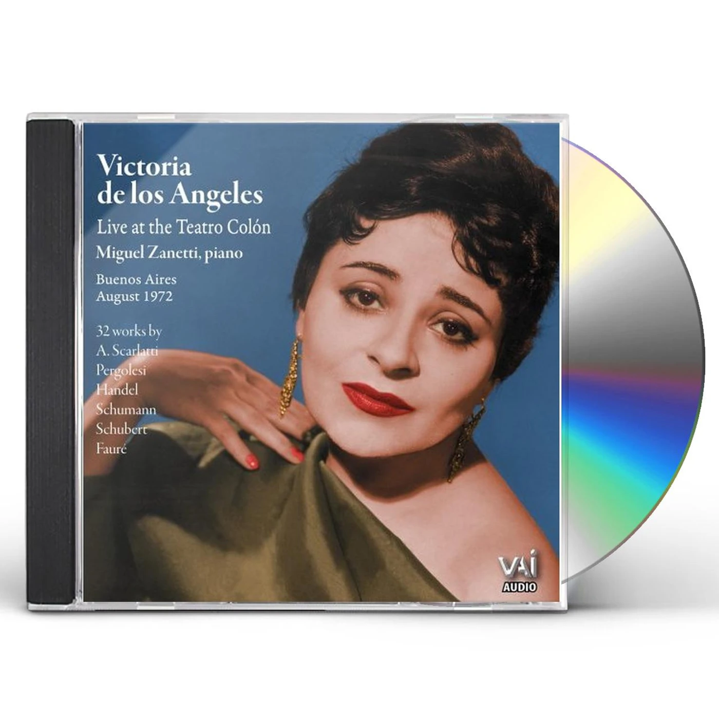 Victoria de los Ángeles LIVE IN RECITAL CD