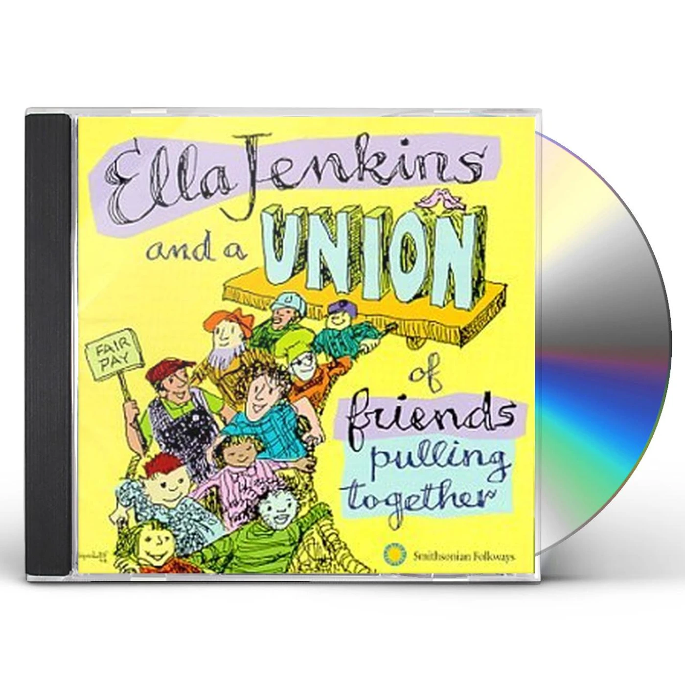 ELLA JENKINS & A UNION OF FRIENDS PULLING TOGETHER CD