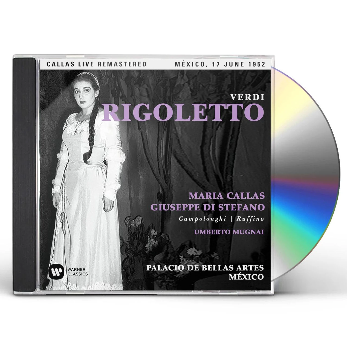 Maria Callas VERDI: RIGOLETTO (MEXICO, 17/0 CD