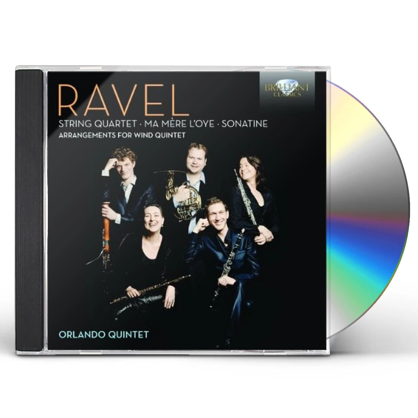 Maurice Ravel ARRANGEMENTS FOR WIND QUINTET CD