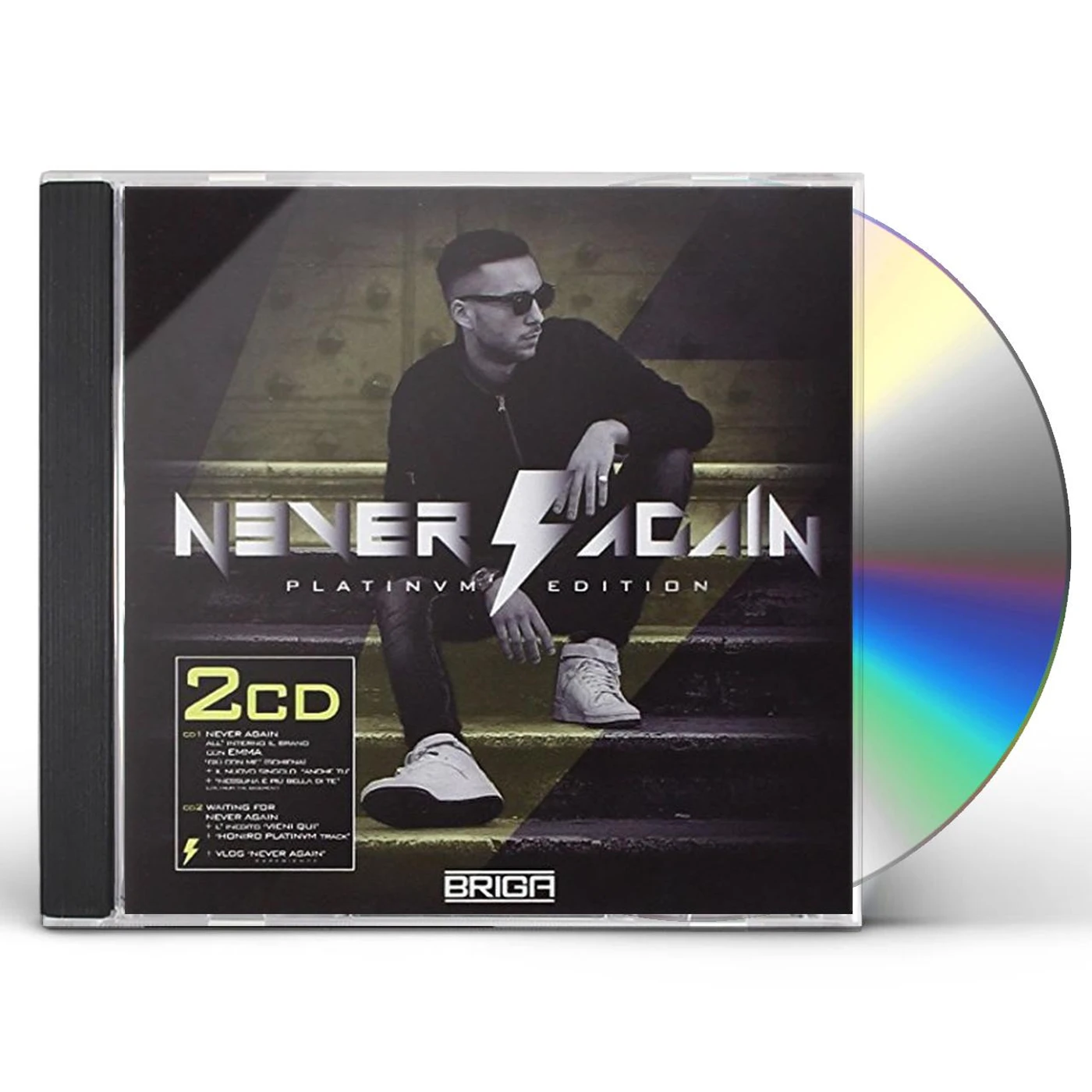 Briga NEVER AGAIN: PLATINUM EDITION CD
