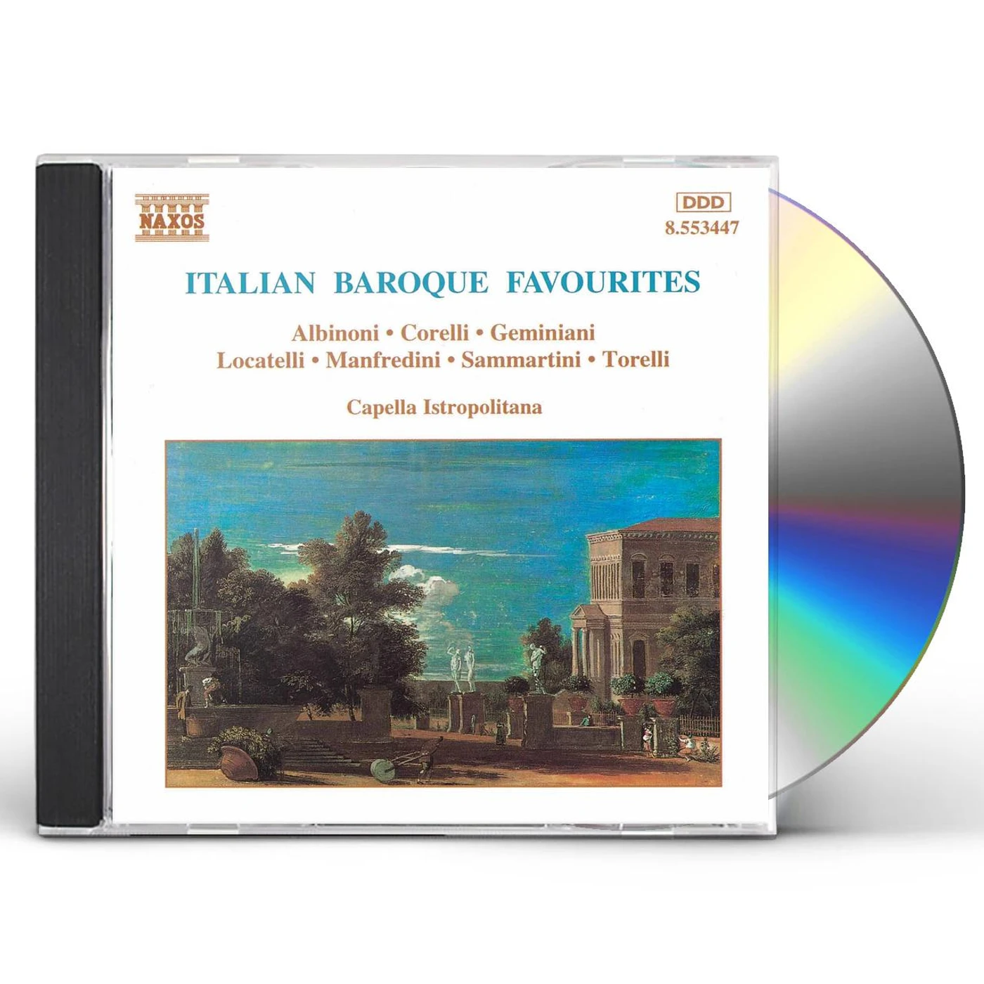 Capella Istropolitana ITALIAN BAROQUE FAVOURITES CD