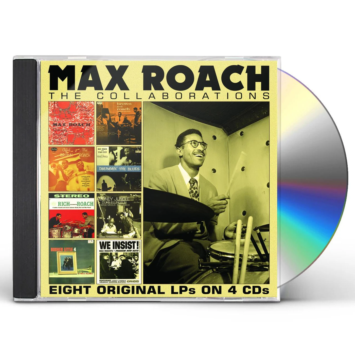 Max Roach COLLABORATIONS CD