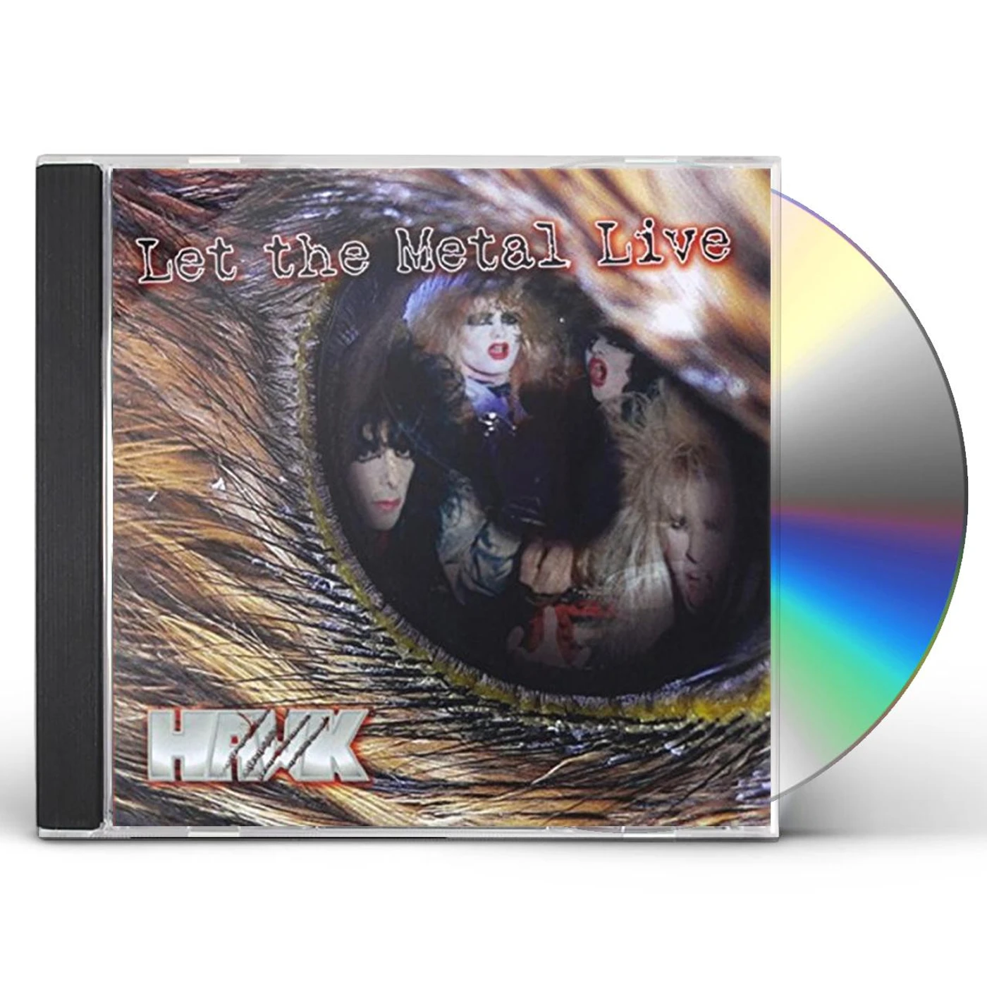 HAWK. LET THE METAL LIVE CD