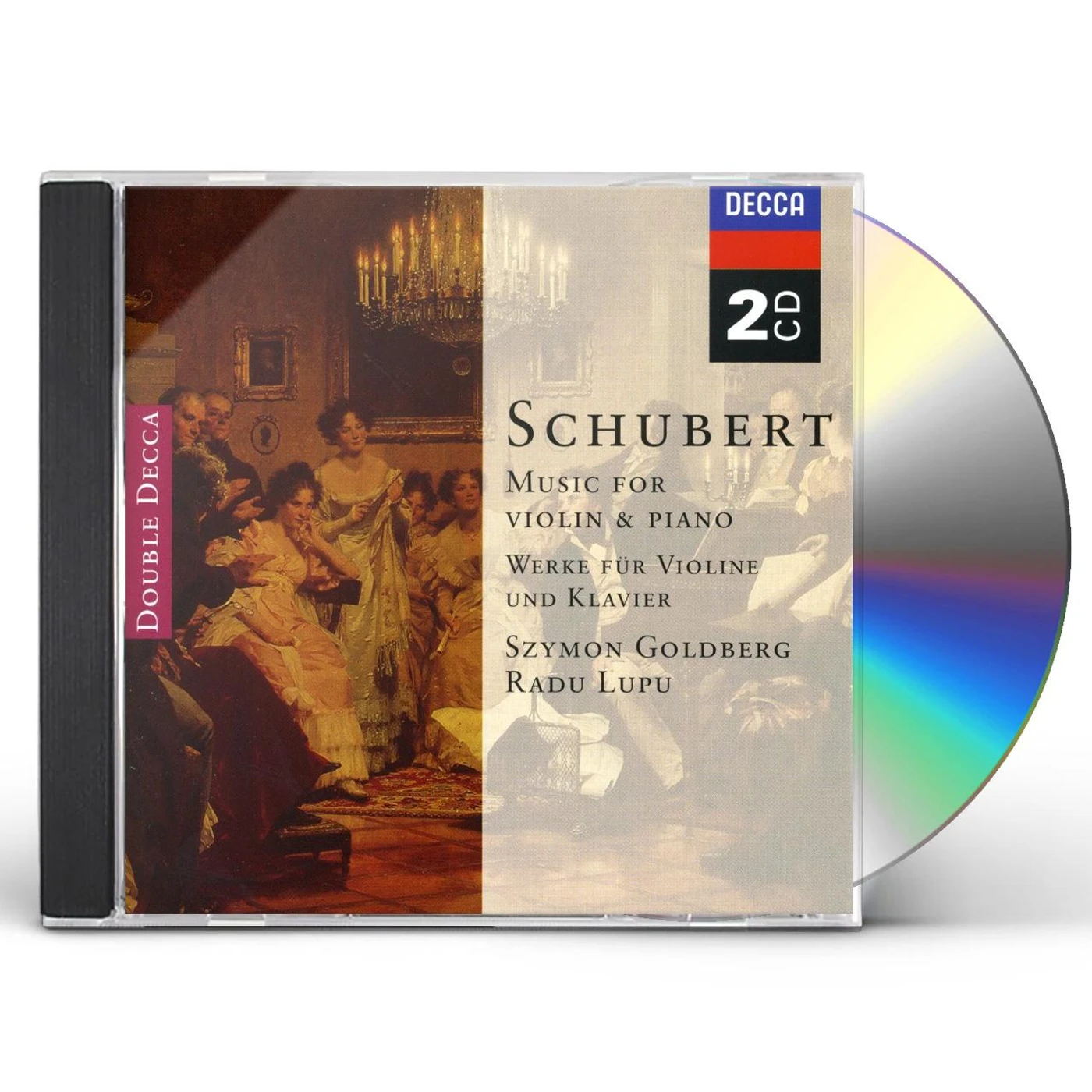 F. Schubert MUSIC VN/PNO CD