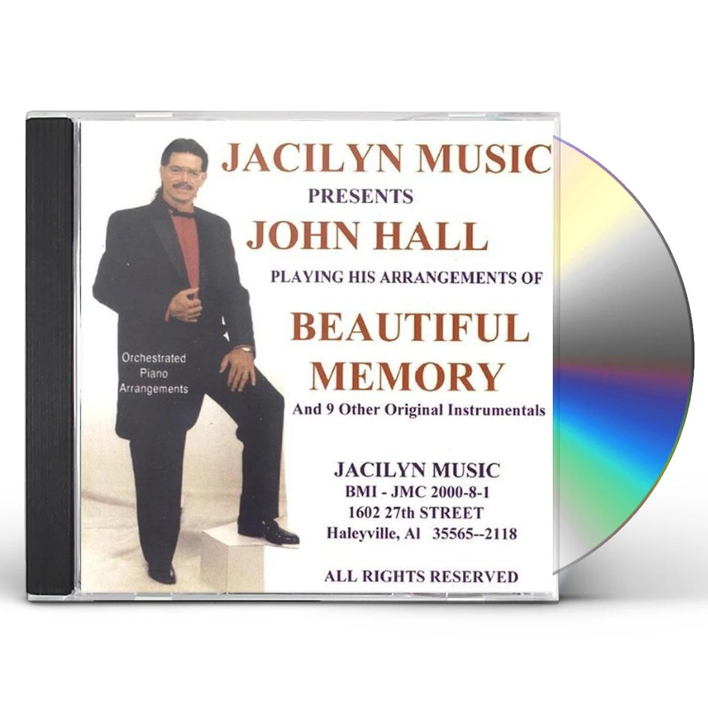 Jacilyn Music BEAUTIFUL MEMORY CD