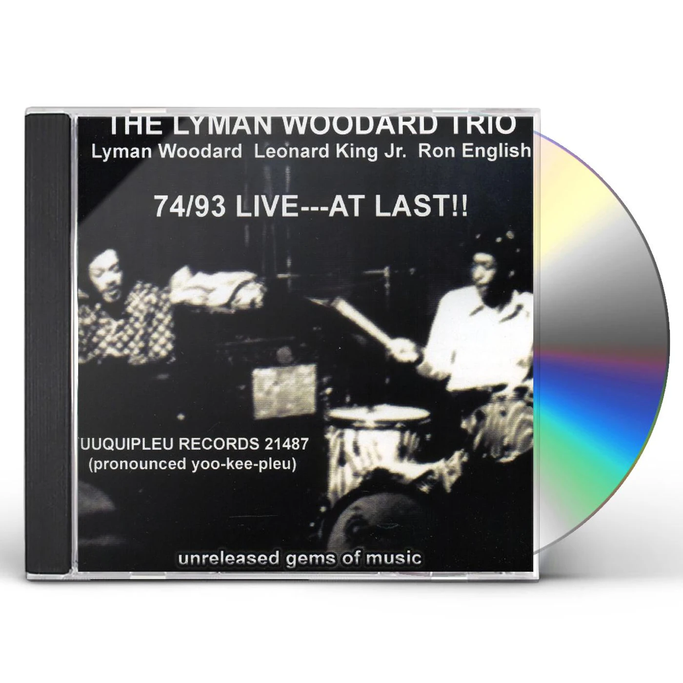 Lyman Woodard 74/93 LIVE: AT LAST CD