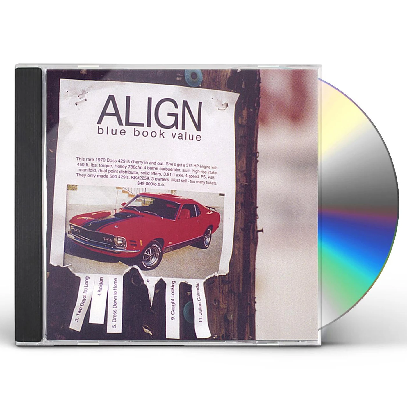 Align BLUE BOOK VALUE CD