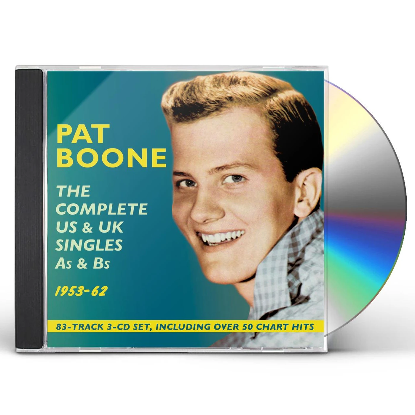 Pat Boone COMPLETE US & UK SINGLES AS & BS 1953-62 CD