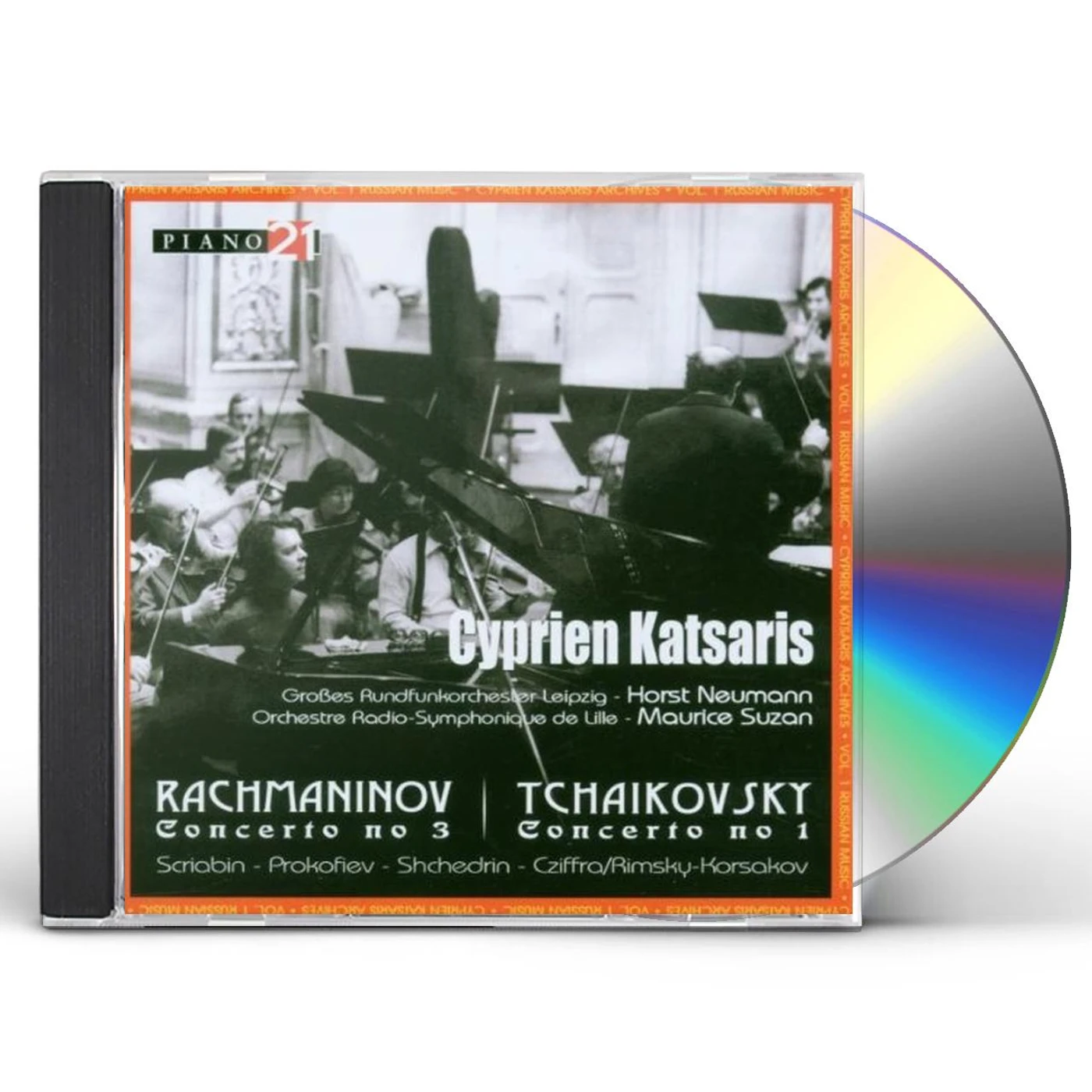 Rachmaninov CYPRIEN KATSARIS ARCHIVES VO CD