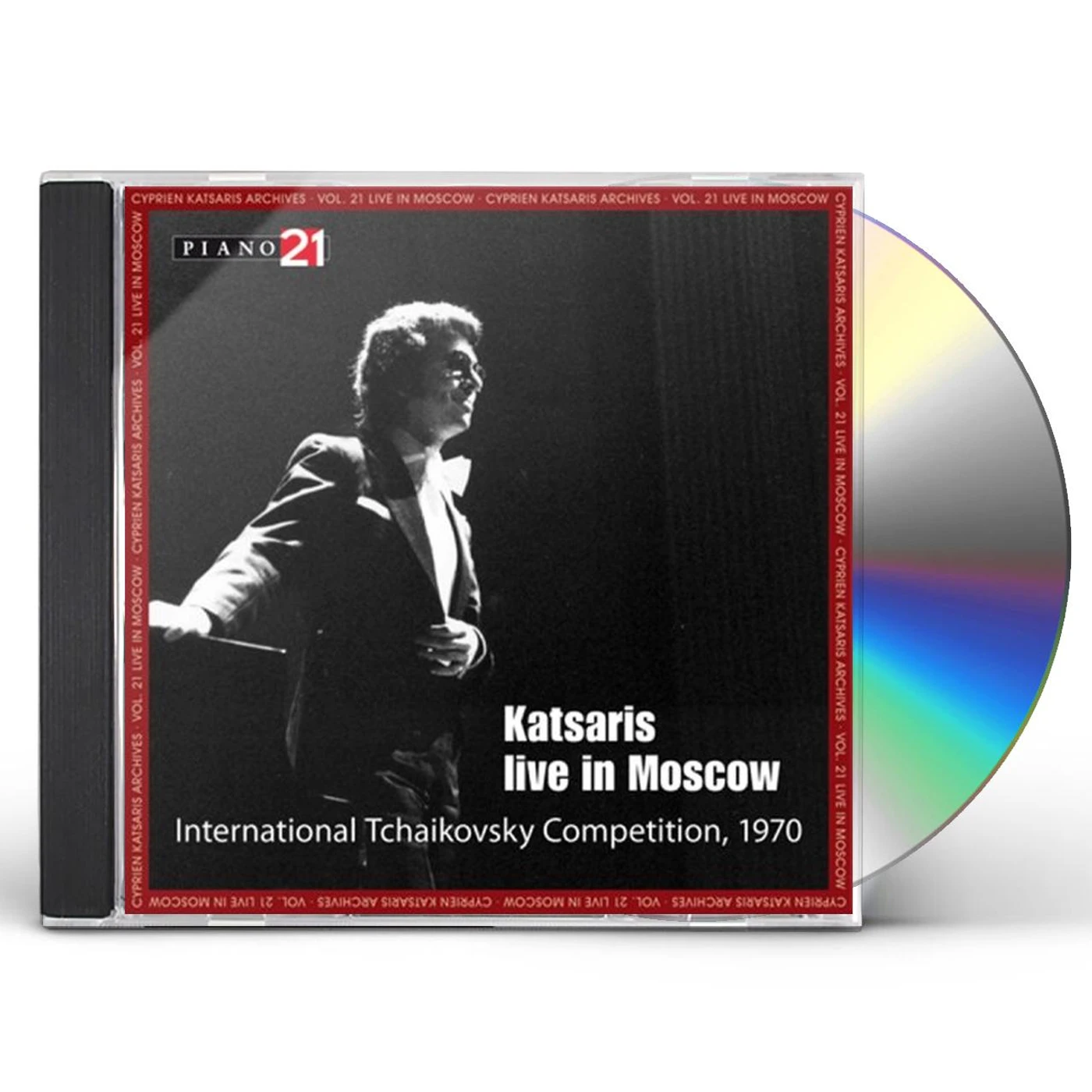 Cyprien Katsaris LIVE IN MOSCOW CD