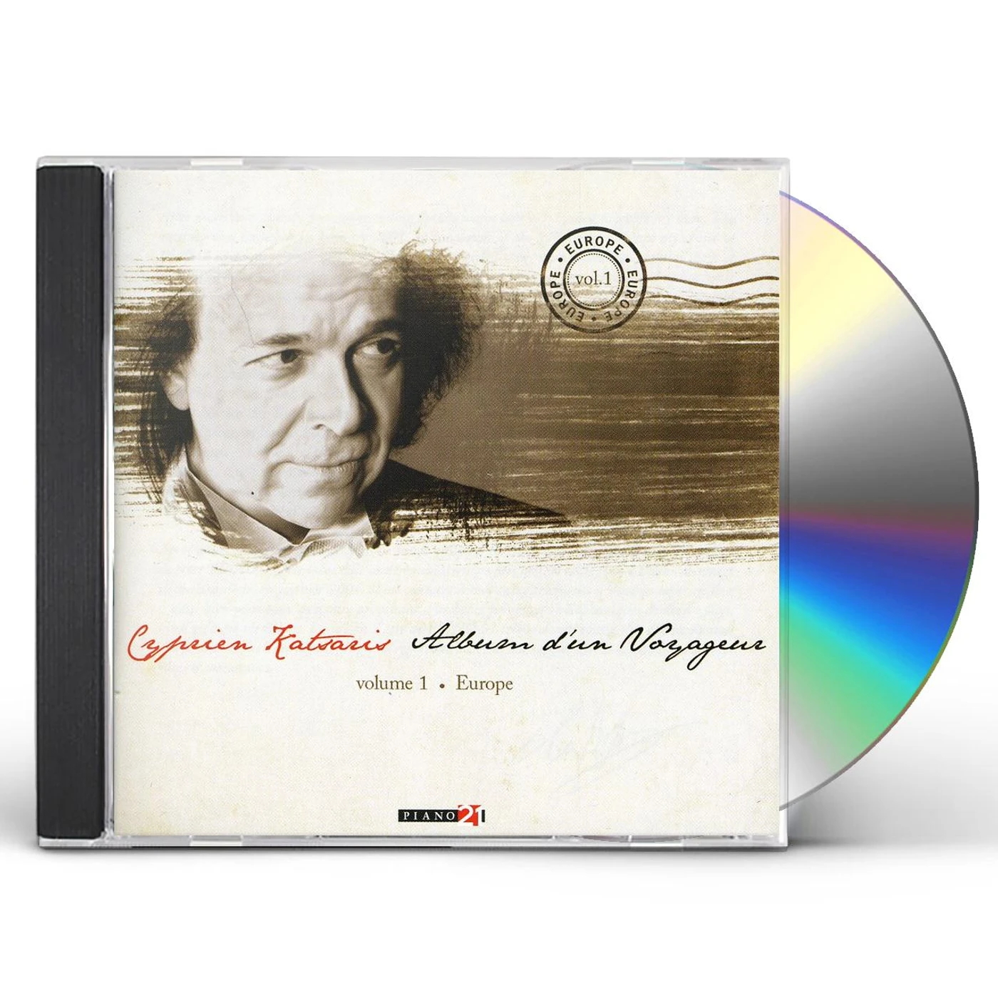 Cyprien Katsaris ALBUM D'UN VOYAGEUR 1: EUROPE CD