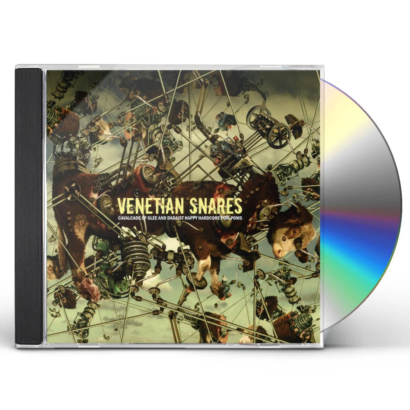 Venetian Snares CAVALCADE OF GLEE & DADAIST HAPPY HARDCORE POM POM CD