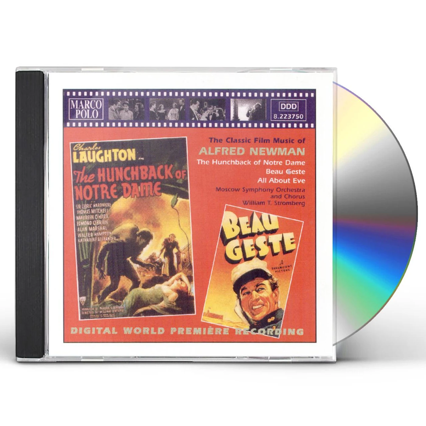 Alfred Newman HUNCHBACK OF NOTRE DAME / BEAU GESTE CD