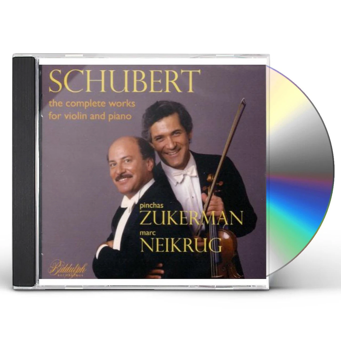 Schubert COMPLETE WORKS FOR VIOLIN / PIANO CD