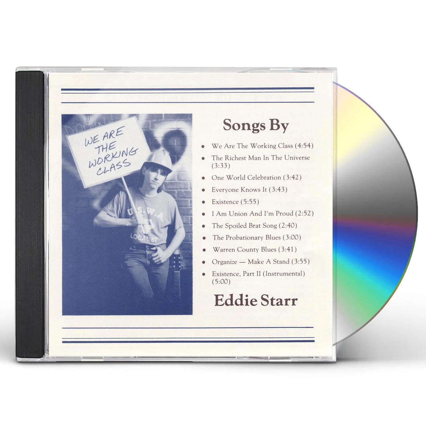 Eddie Starr WE ARE THE WORKING CLASS CD