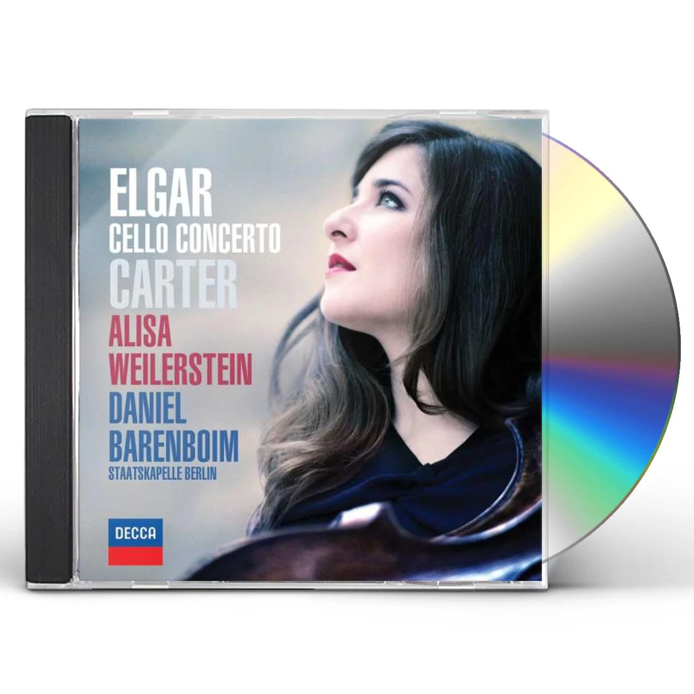 Alisa Weilerstein ELGAR & CARTER CELLO CONCERTOS CD