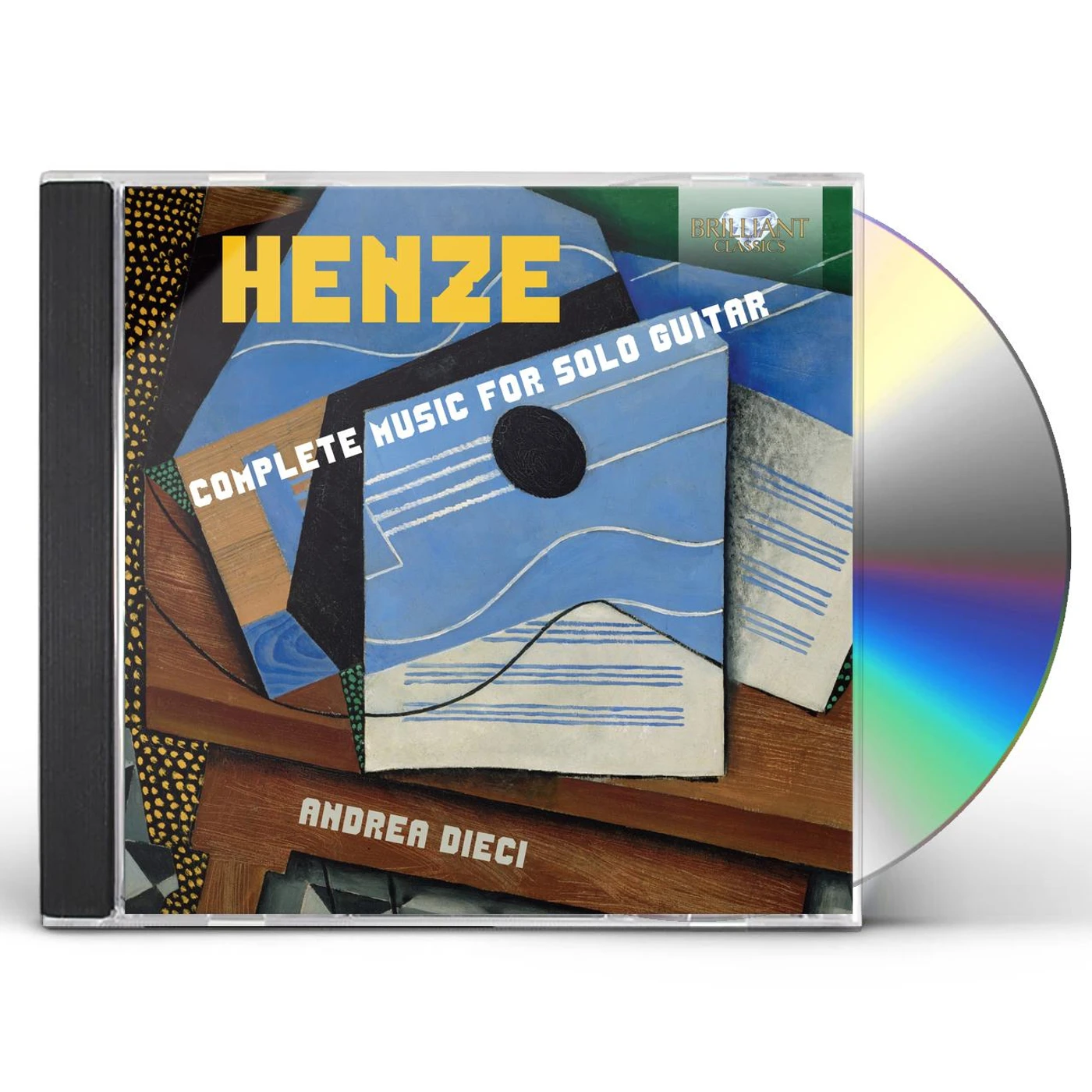 Hans Werner Henze COMPLETE MUSIC SOLO GUITAR CD