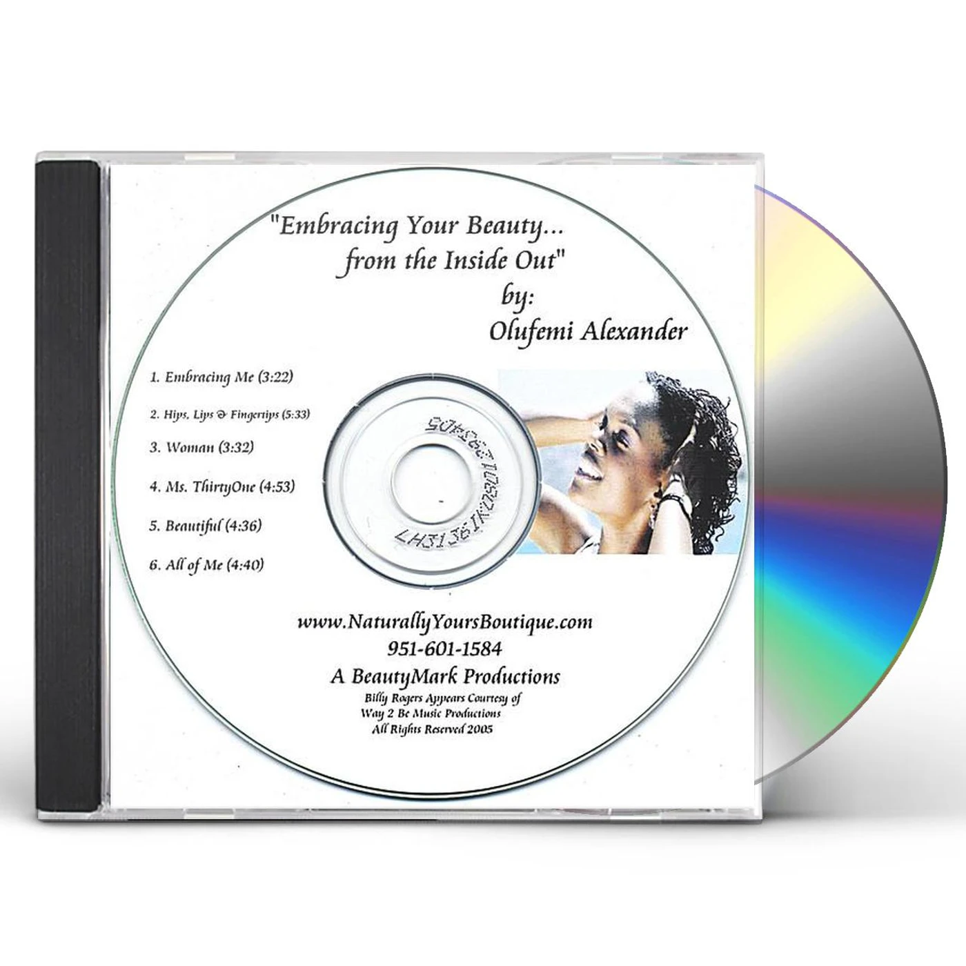 Olufemi Alexander EMBRACING YOUR BEAUTYFROM THE INSIDE OUT CD