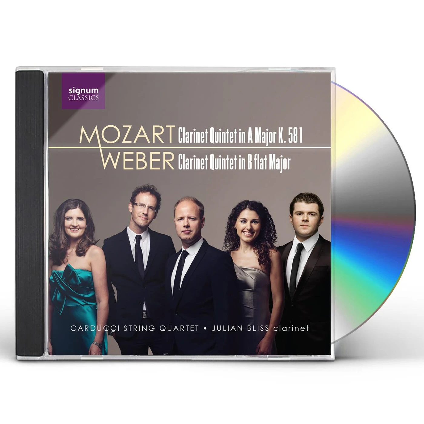 Wolfgang Amadeus Mozart CLARINET QUINTET CD