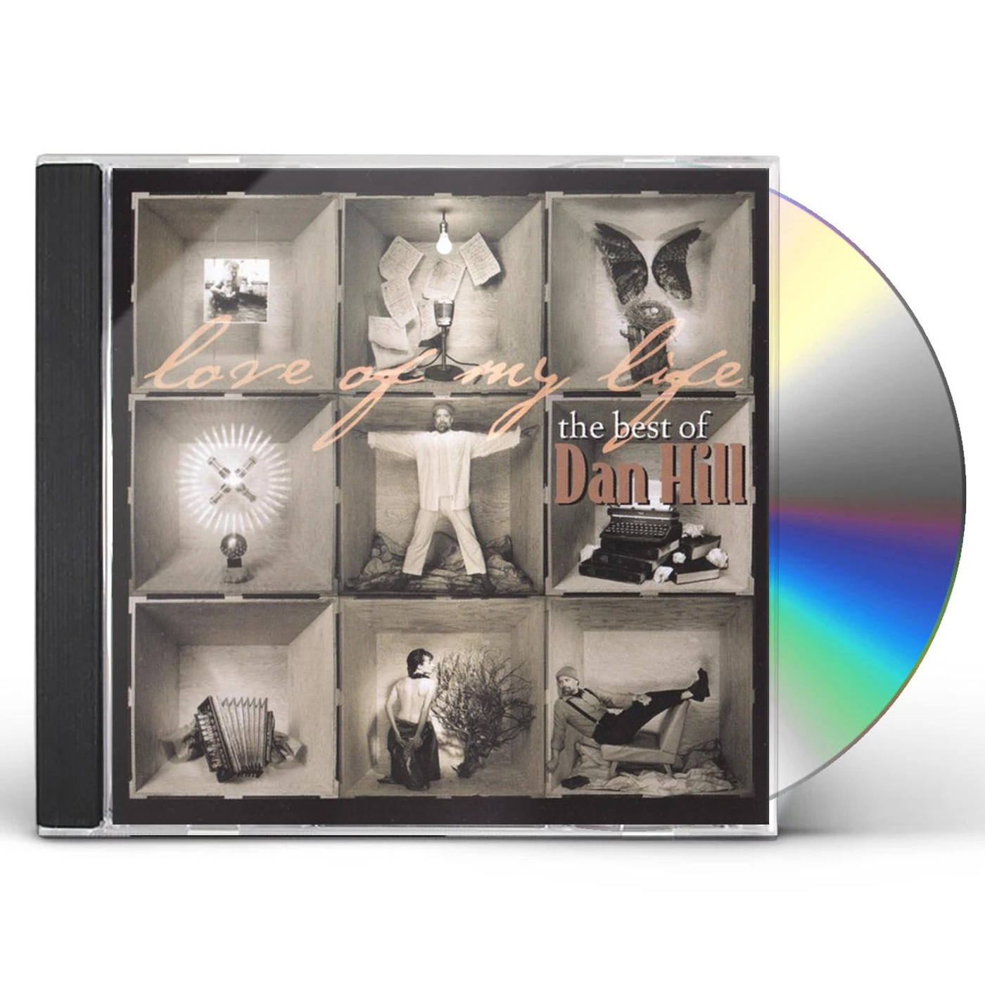 LOVE OF MY LIFE:  THE BEST OF DAN HILL CD