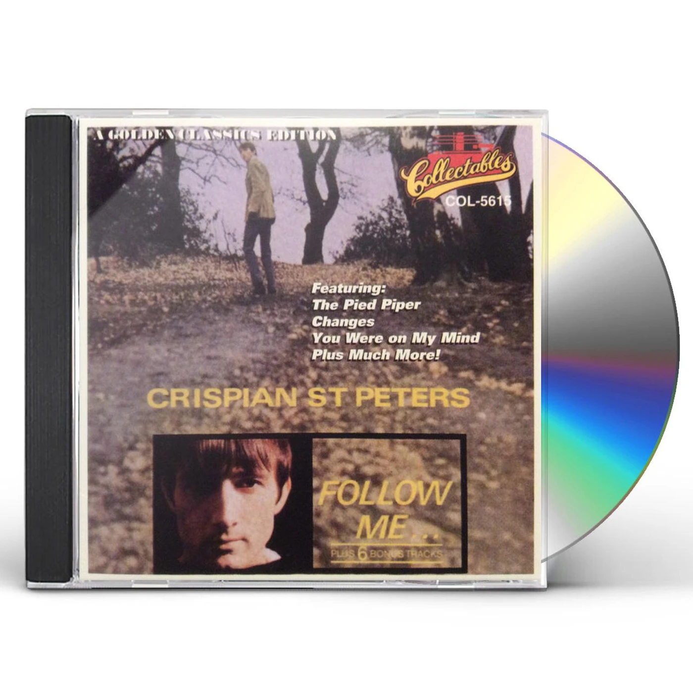 Crispian St. Peters FOLLOW ME - A GOLDEN CLASSICS EDITION CD