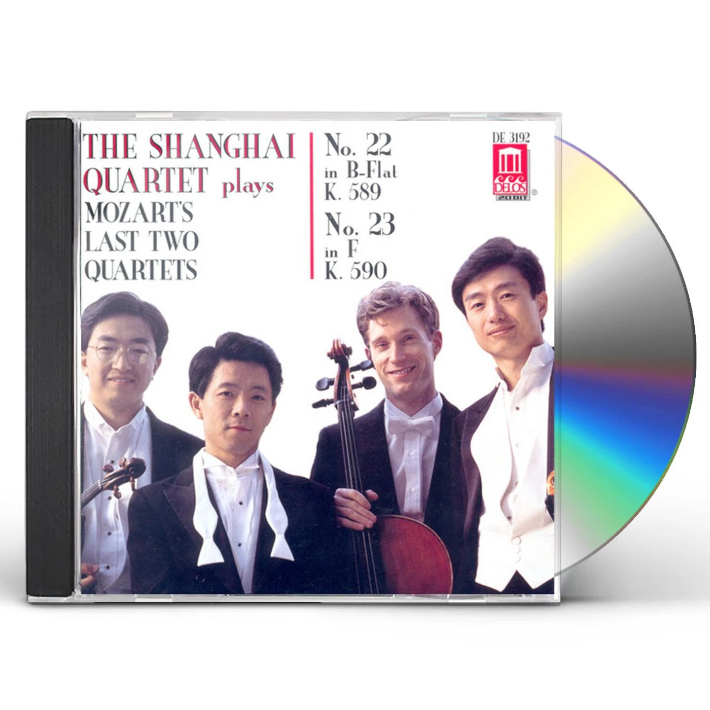 W.A. Mozart STRING QUARTET NO. 22 & 23 CD