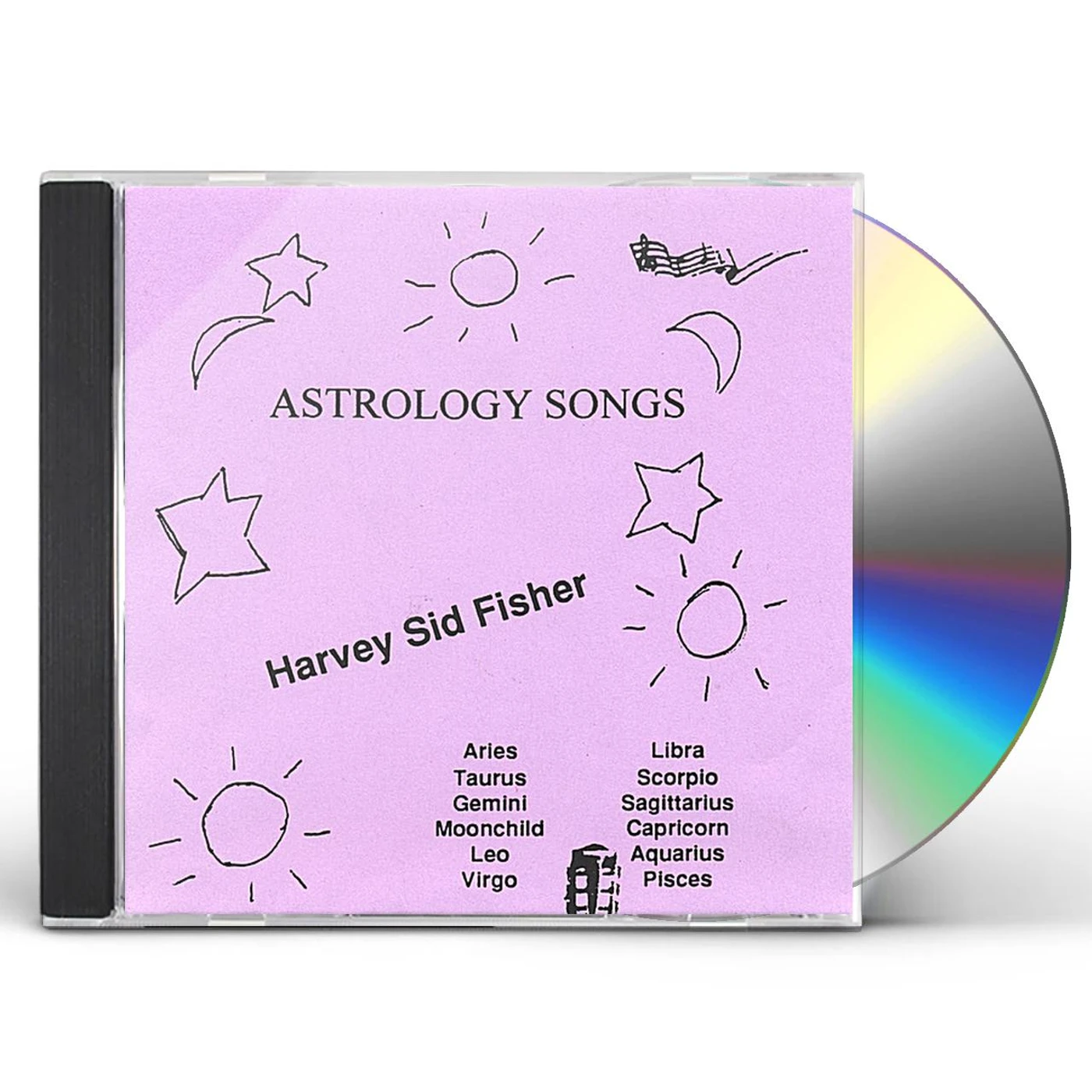 Harvey Sid Fisher ASTROLOGY SONGS CD