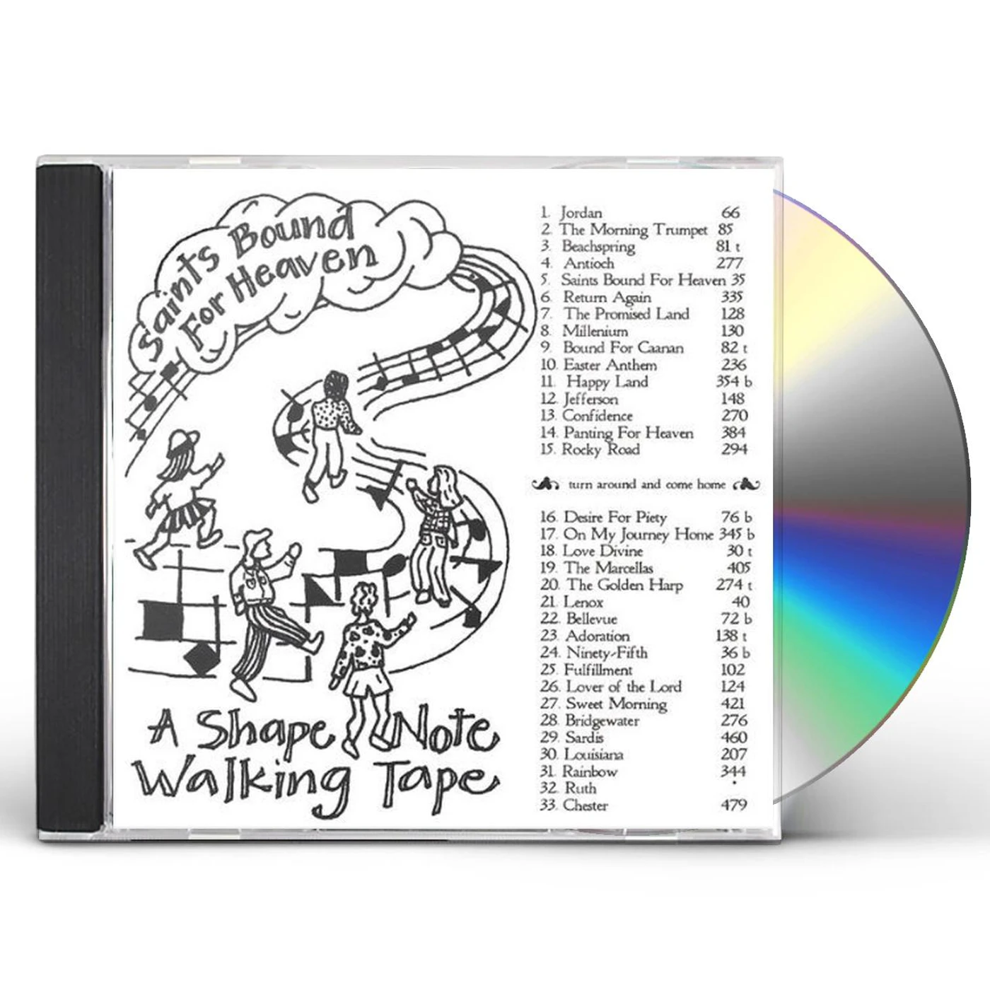 Santa Cruz Shape Note Society SAINTS BOUND FOR HEAVEN CD