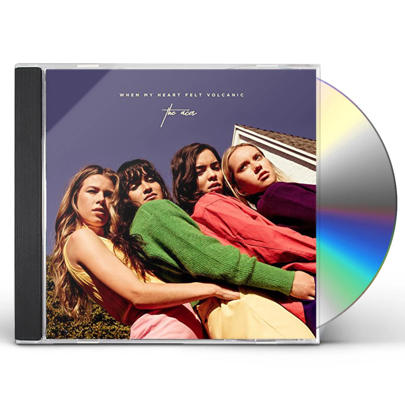The Aces WHEN MY HEART FELT VOLCANIC CD