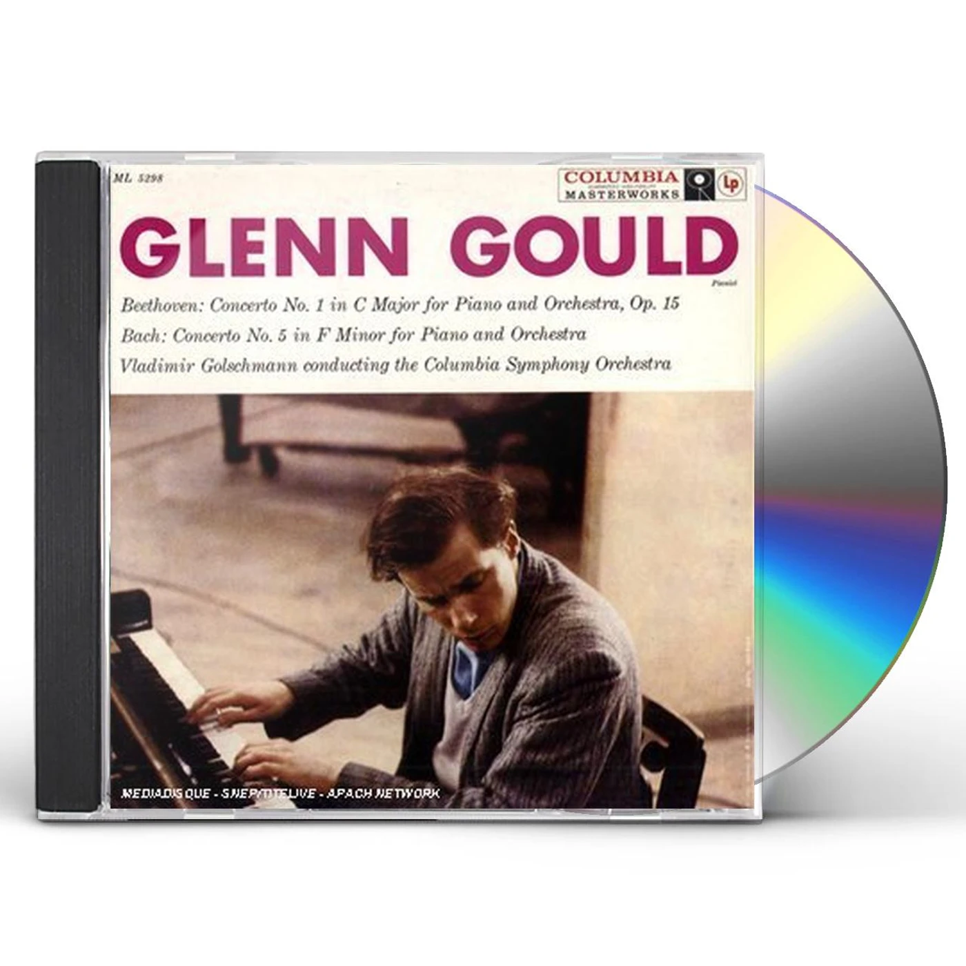 Glenn Gould BEETHOVEN: PIANO CONCERTO NO. 1 IN C MA CD