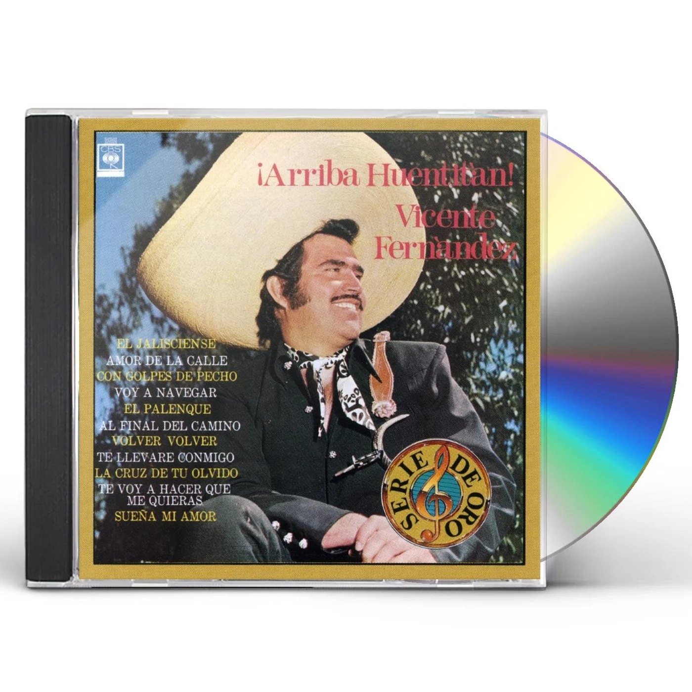 Vicente Fernández ARRIBA HUENTITAN CD