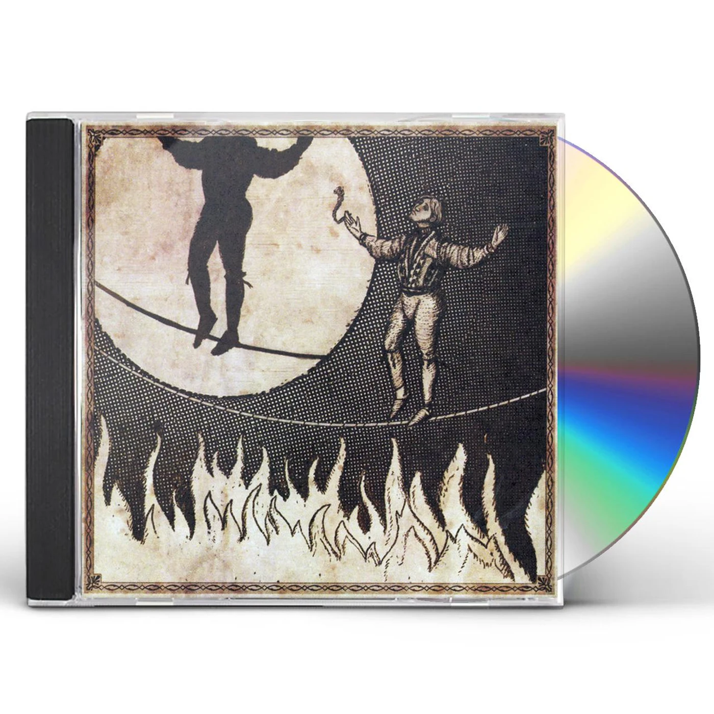 Firewater MAN ON THE BURNING TIGHTROPE CD