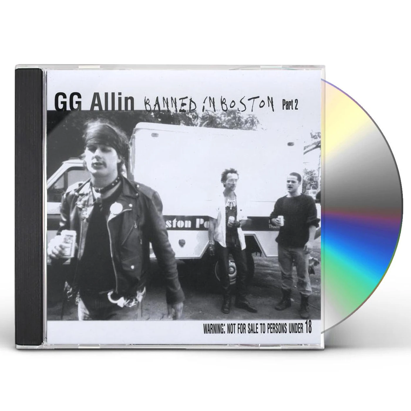 GG Allin BANNED IN BOSTON (PT. 2) CD