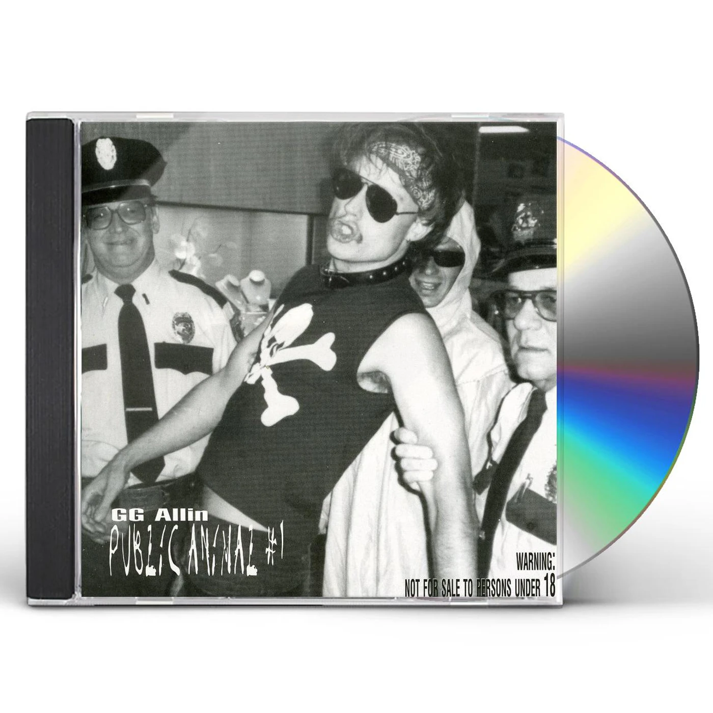 GG Allin PUBLIC ANIMAL 1 CD