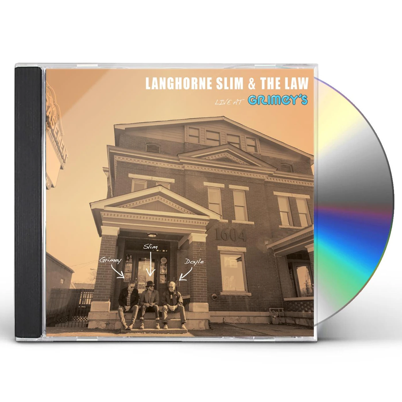 Langhorne Slim LIVE AT GRIMEY'S CD