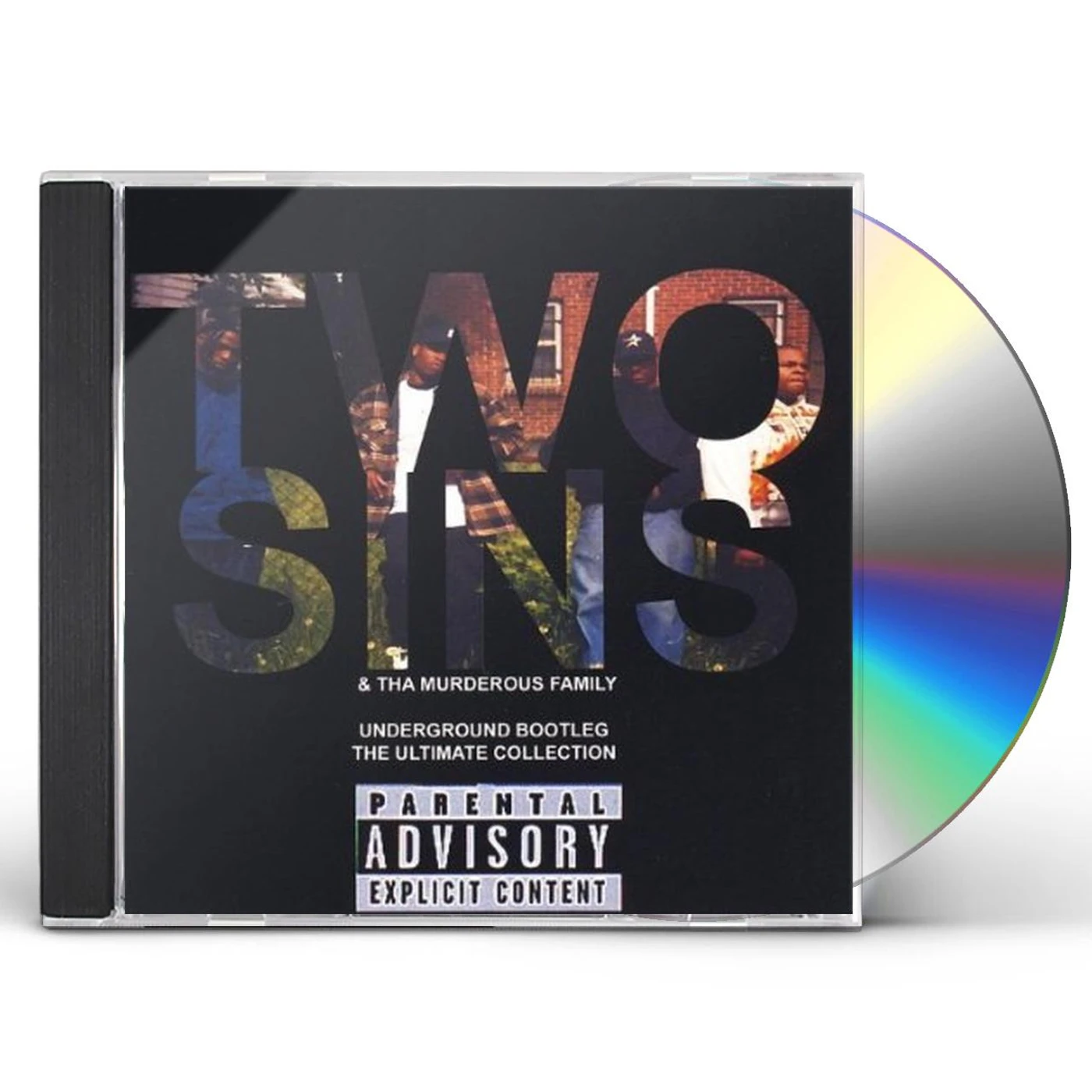 Two Sins UNDERGROUND BOOTLEG THE ULTIMATE COLLECTION CD