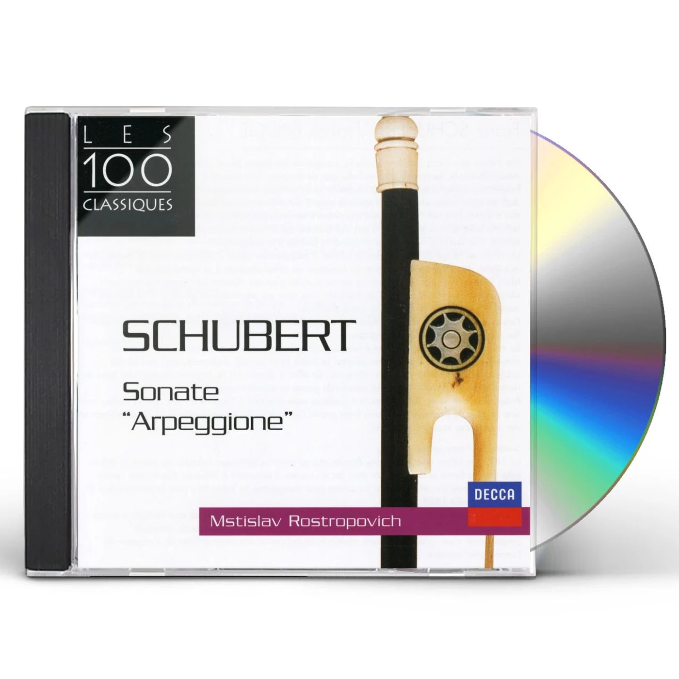 Mstislav Rostropovich SCHUBERT-SONATE ARPEGGIONE ET BRIDG CD