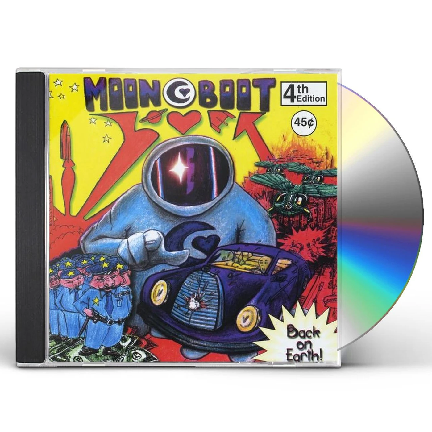 Moon Boot Lover BACK ON EARTH CD