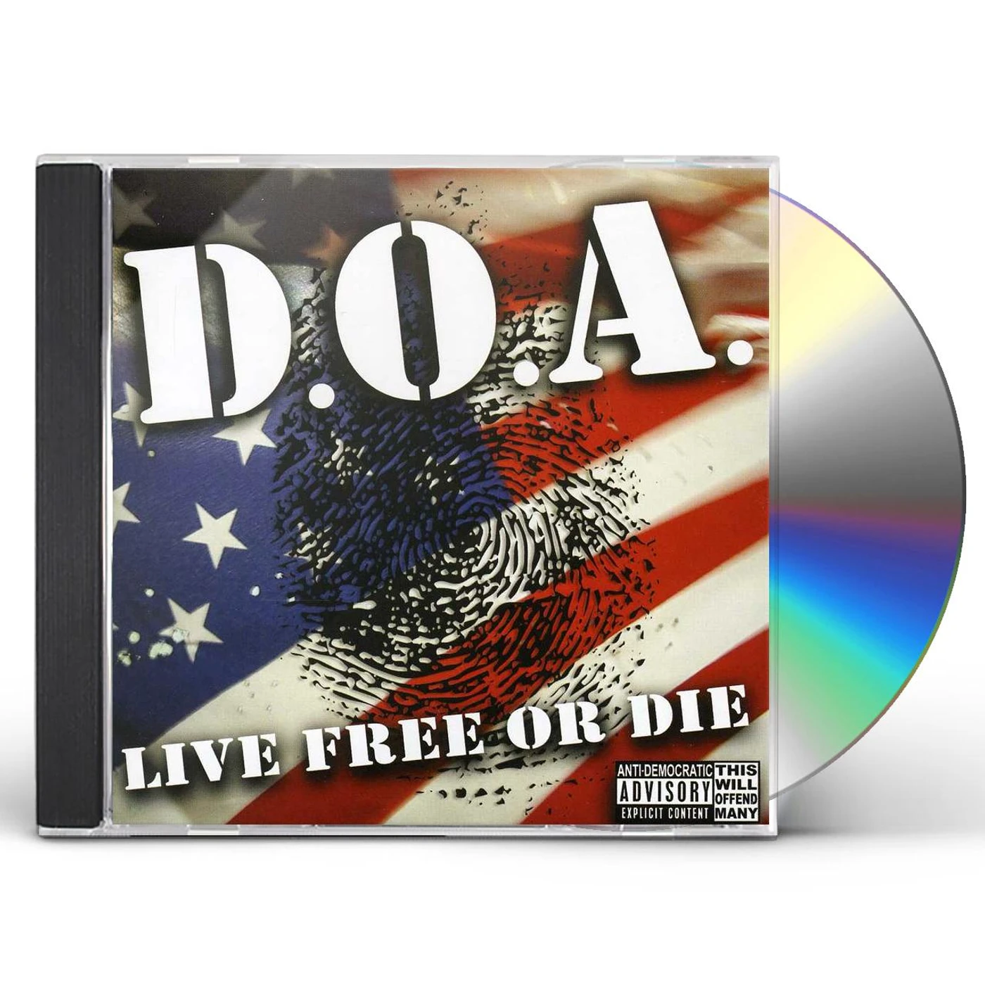 D.O.A. LIVE FREE OR DIE CD