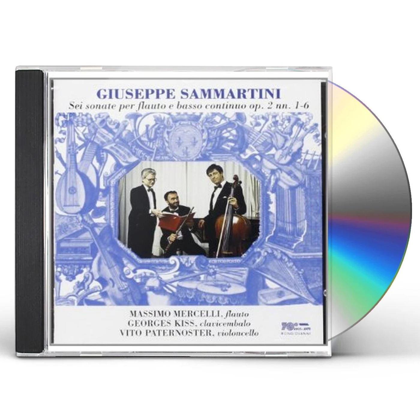 Giuseppe Sammartini SONATE PER FLAUTO E BASSO CONT CD