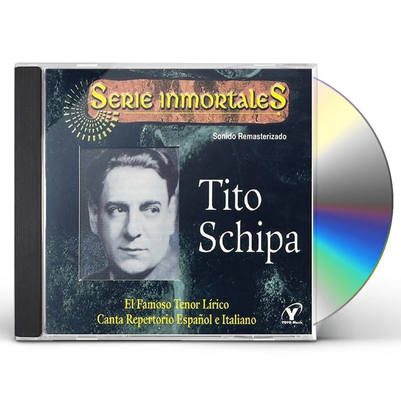 Tito Schipa FAMOSO TENOE LIRICO CANTA REPERTORIO ESPANOL E CD