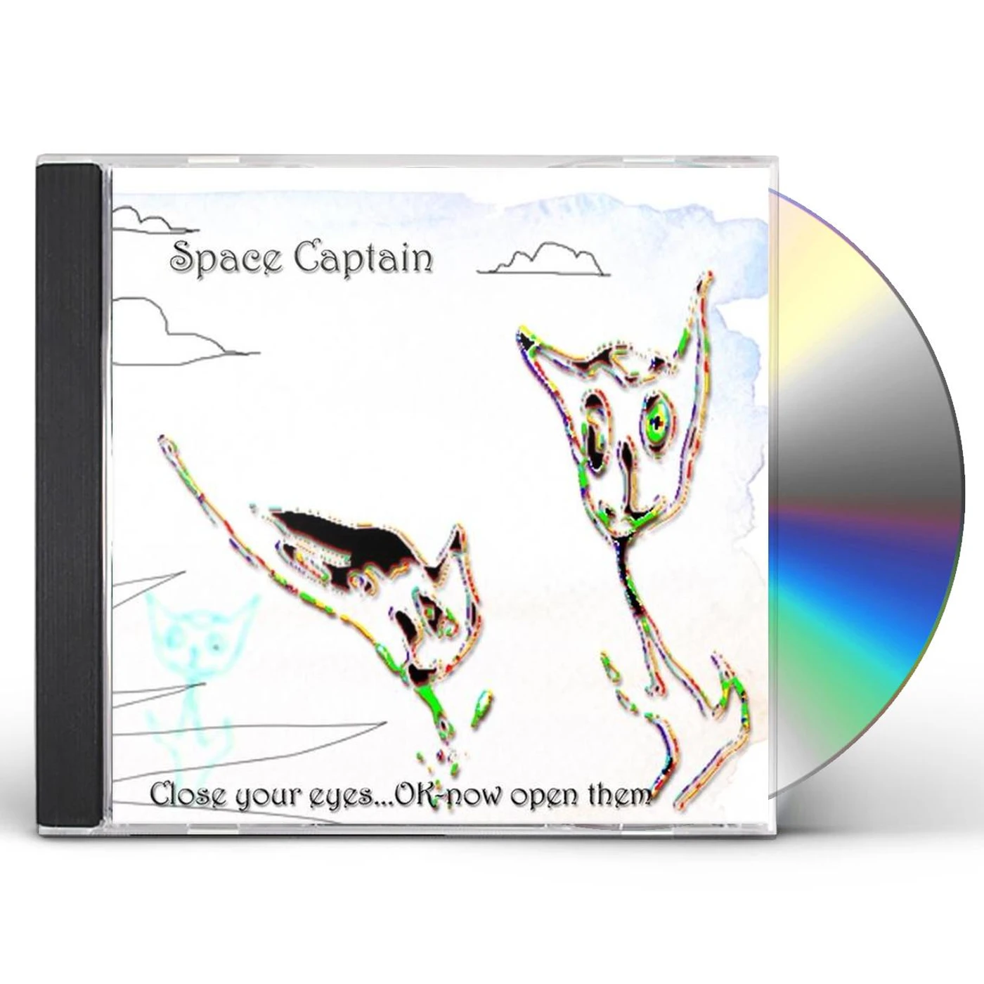 Space Captain CLOSE YOUR EYESOK- NOW OPEN THEM CD