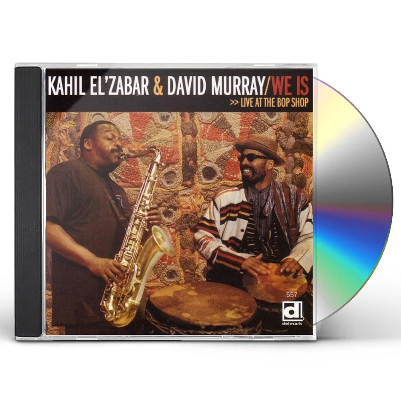 Kahil El'Zabar & David Murray WE IS LIVE AT THE BOP SHOP CD