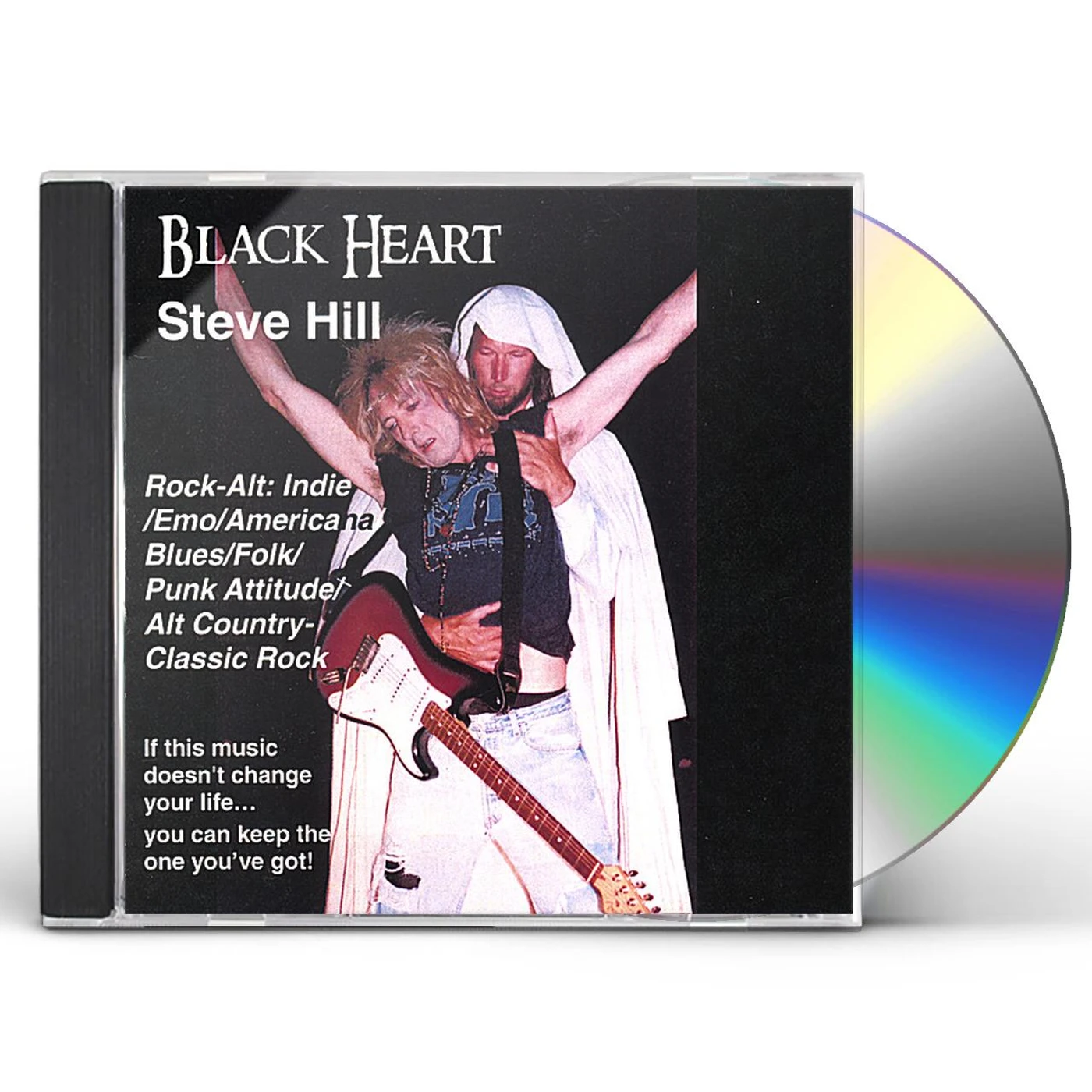 Steve Hill BLACK HEART CD