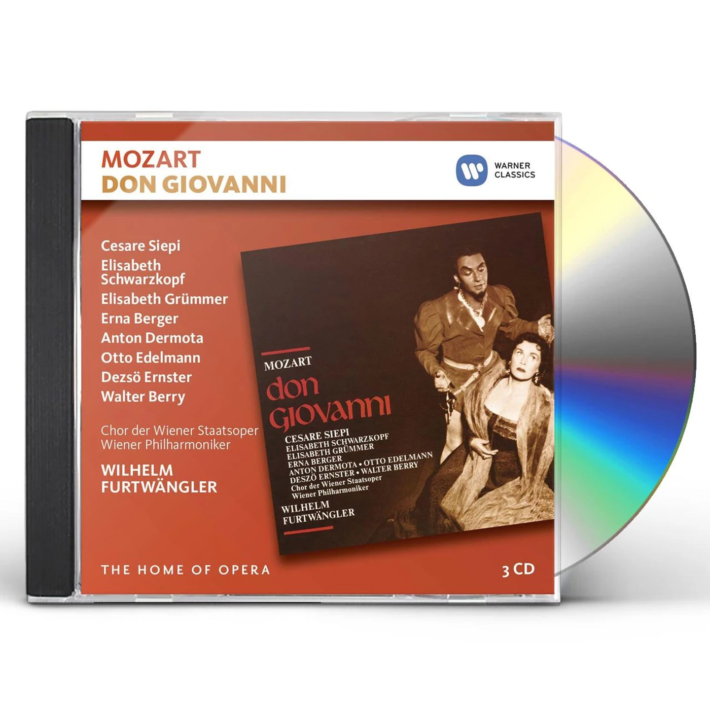 Wilhelm Furtwängler MOZART: DON GIOVANNI (LIVE AT SALZBURG 1954) CD