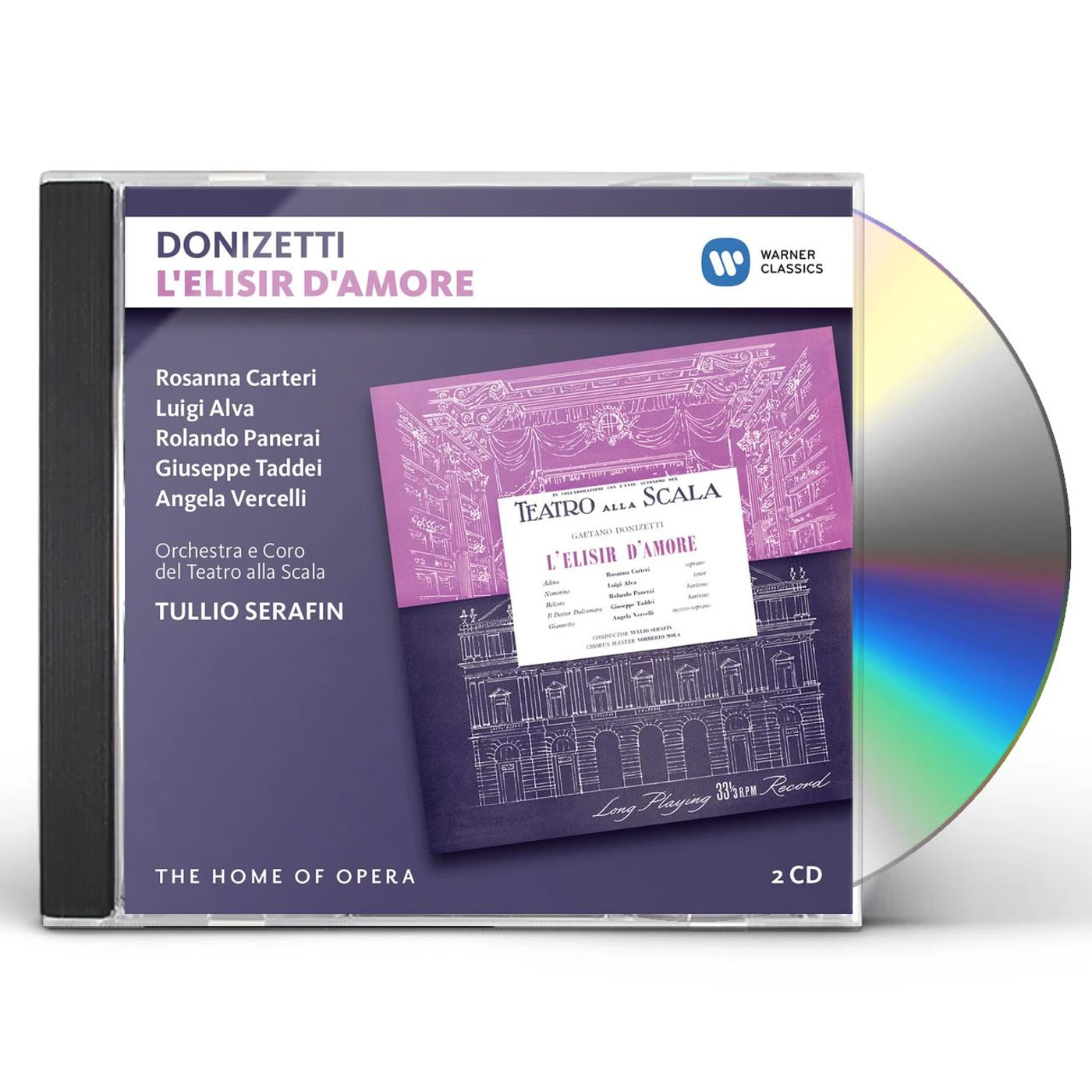 Tullio Serafin DONIZETTI: L'ELISIR D'AMORE CD