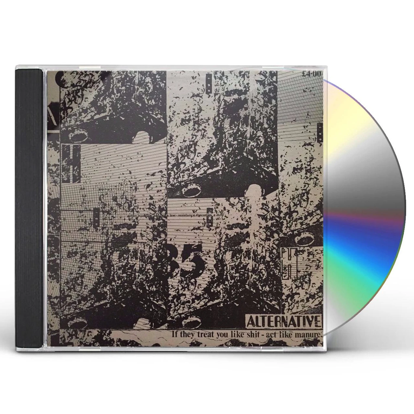 Alternative IF THEY TREAT YOU LIKE SHIT - ACT LIKE MANURE CD