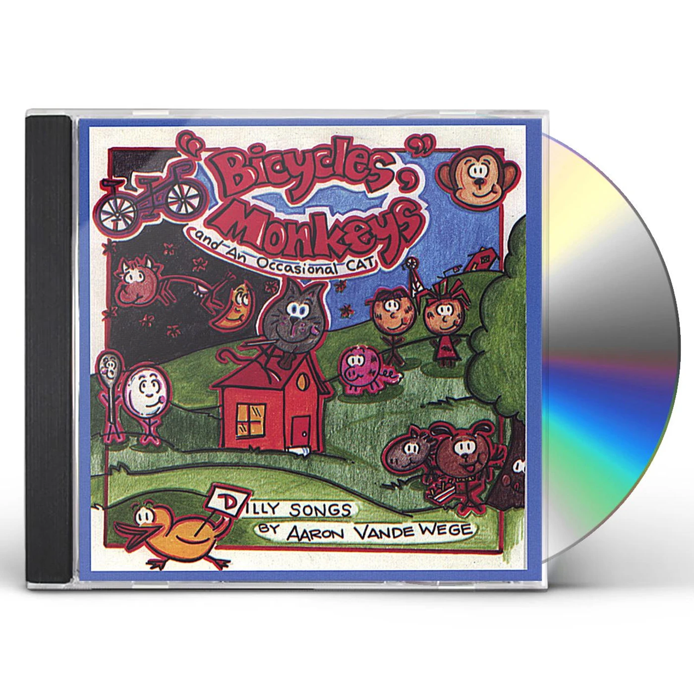 Aaron Vande Wege BICYCLES MONKEYS & AN OCCASIONAL CAT CD