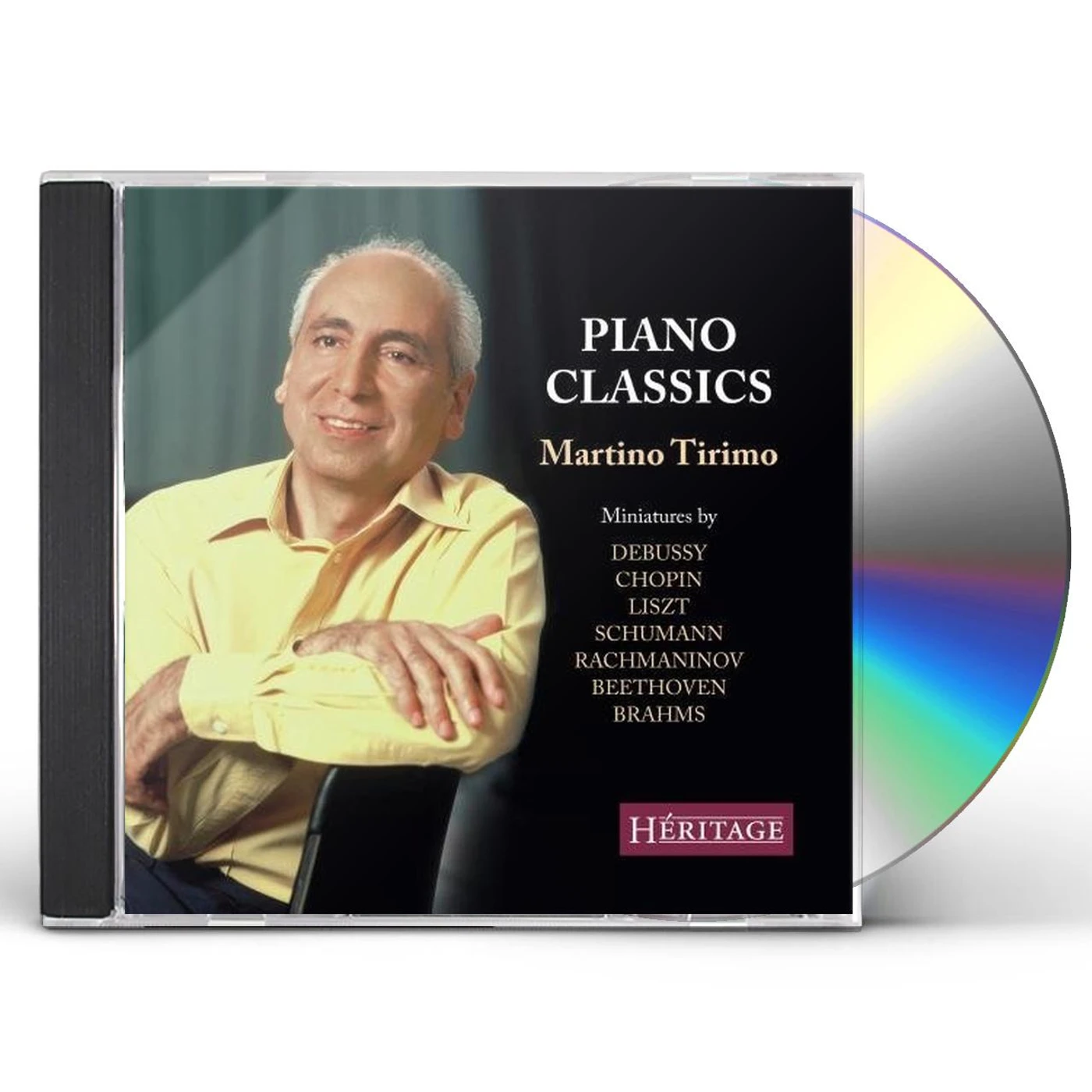 Martino Tirimo PIANO CLASSICS: DEBUSSY CHOPLIN LISZT SCHUMANN CD